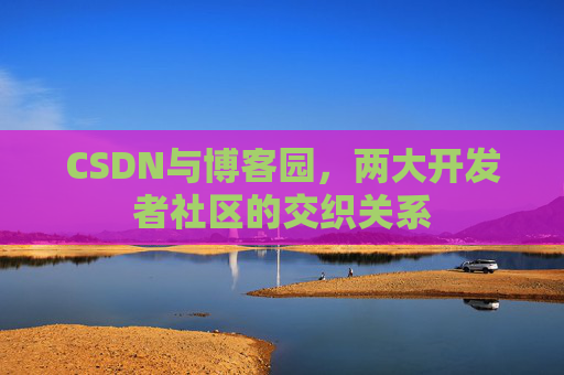 CSDN与博客园，两大开发者社区的交织关系